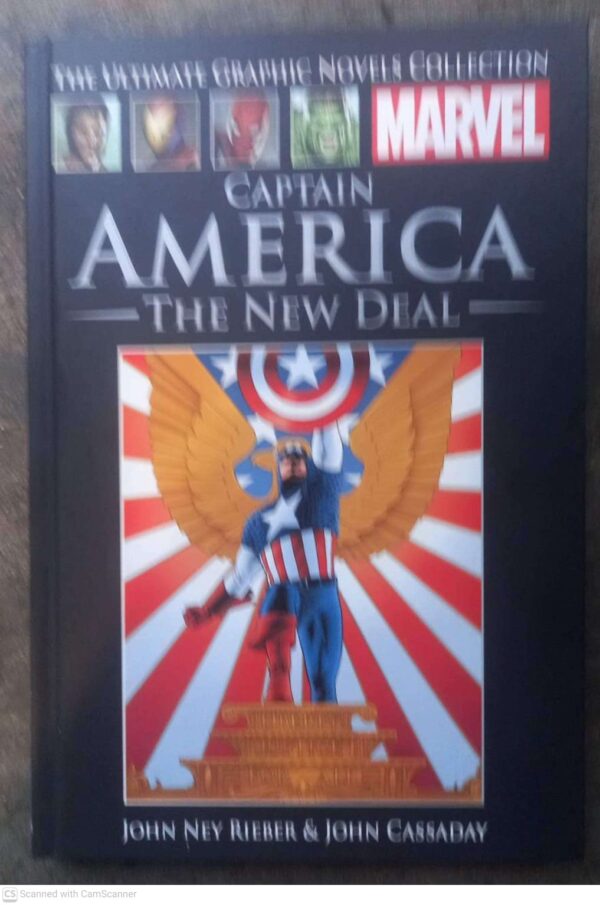 Captain America: The New Deal (Marvel Ultimate Graphic Novels Collection, Vol. 67) secondhand book