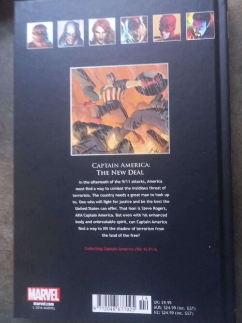 Captain America: The New Deal (Marvel Ultimate Graphic Novels Collection, Vol. 67) secondhand book