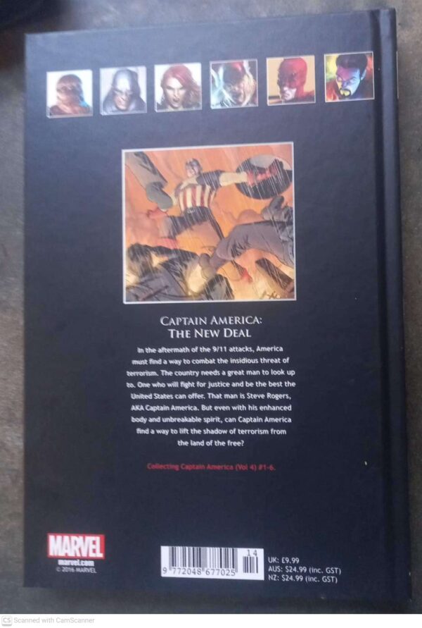 Captain America: The New Deal (Marvel Ultimate Graphic Novels Collection, Vol. 67) secondhand book