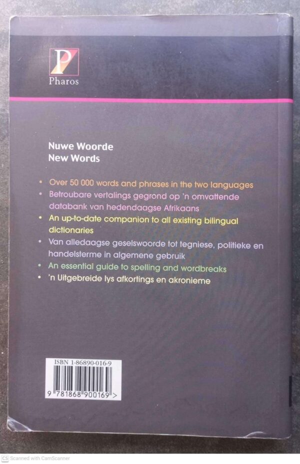 Pharos New Words / Nuwe Woorde secondhand book