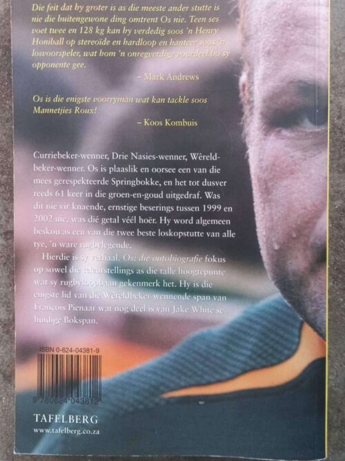 Os: Die Outobiografie — Os du Randt, Chris Schoeman secondhand book