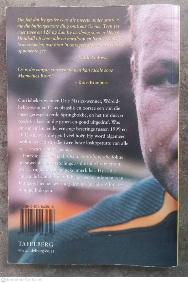 Os: Die Outobiografie2 Os: Die Outobiografie — Os du Randt, Chris Schoeman secondhand book