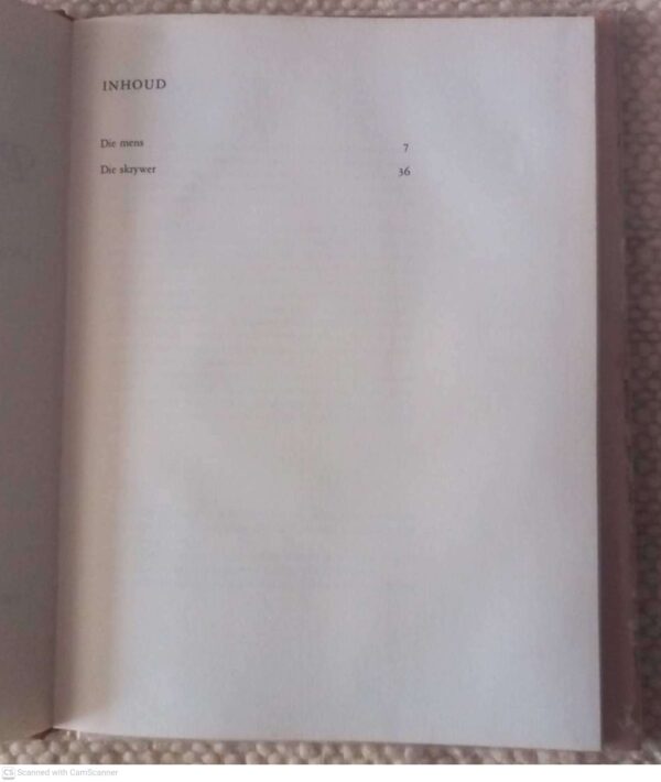 Skrywers In Woord En Beeld: P.G. Du Plessis — J.H. Senekal secondhand book