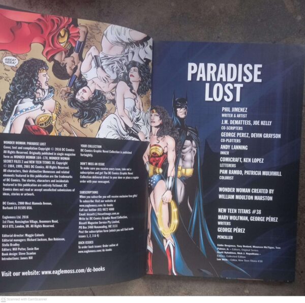 Paradise Lost 4 Wonder Woman: Paradise Lost (DC Comics Graphic Novel Collection, Vol. 23) secondhand book