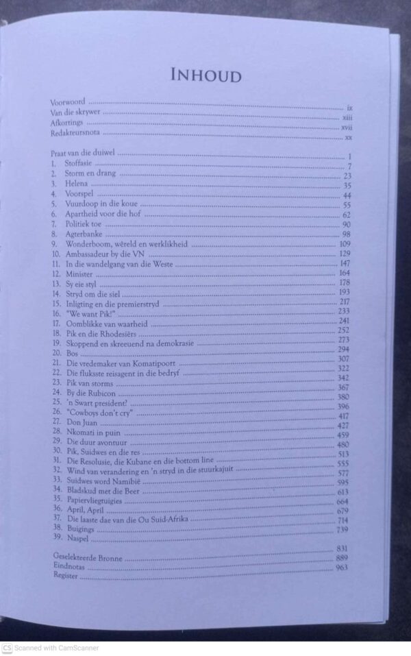 Pik Botha En Sy Tyd — Theresa Papenfus secondhand book