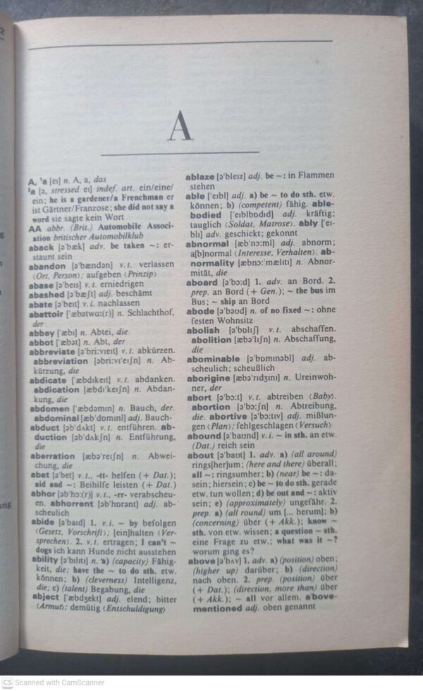 Pocket Oxford-Duden German Dictionary6 The Pocket Oxford-Duden German Dictionary secondhand book