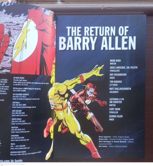 The Flash: The Return Of Barry Allen (DC Comics Graphic Novel Collection, Vol. 48) secondhand book