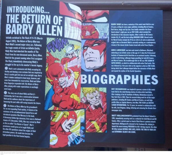 The Flash: The Return Of Barry Allen (DC Comics Graphic Novel Collection, Vol. 48) secondhand book