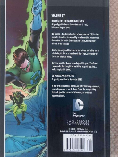 Green Lantern: Revenge Of The Green Lanterns (DC Comics Graphic Novel Collection, Vol. 67) secondhand book