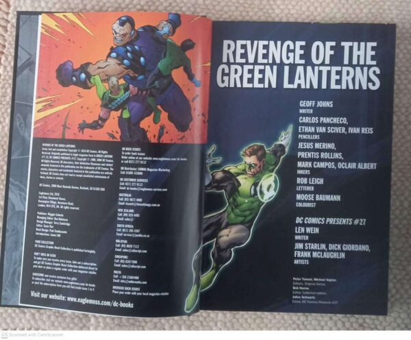 Green Lantern: Revenge Of The Green Lanterns (DC Comics Graphic Novel Collection, Vol. 67) secondhand book
