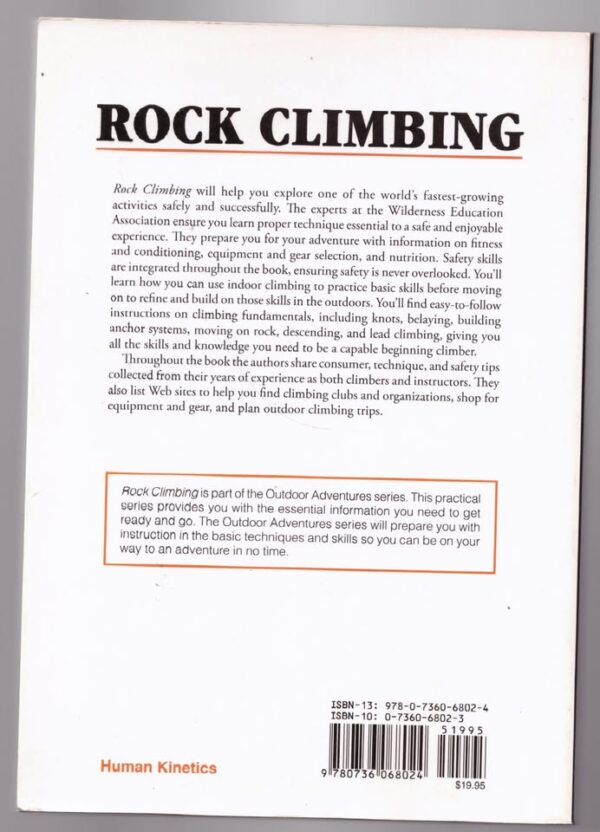Rock Climbing — ‎Timothy W. Kidd, ‎Jennifer Hazelrigs secondhand book