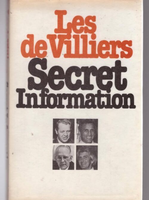 Secret Information1 Secret Information — Les De Villiers secondhand book