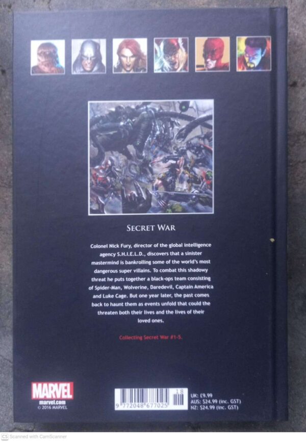 The Secret War (Marvel Ultimate Graphic Novels Collection, Vol. 73) secondhand book