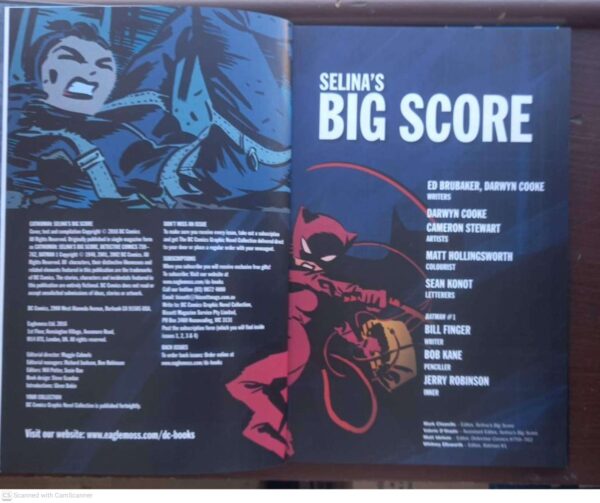 Selina4 Catwoman: Selina’s Big Score (DC Comics Graphic Novel Collection, Vol. 28) secondhand book