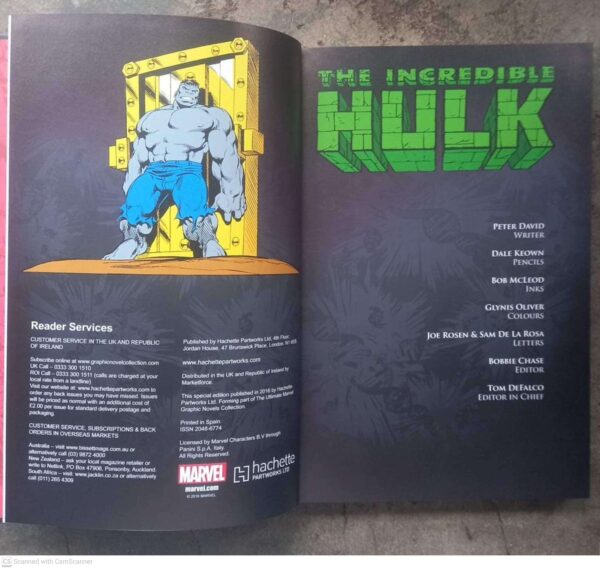 Silent Screams4 The Incredible Hulk: Silent Screams (Marvel Ultimate Graphic Novels Collection, Vol. 51 secondhand book