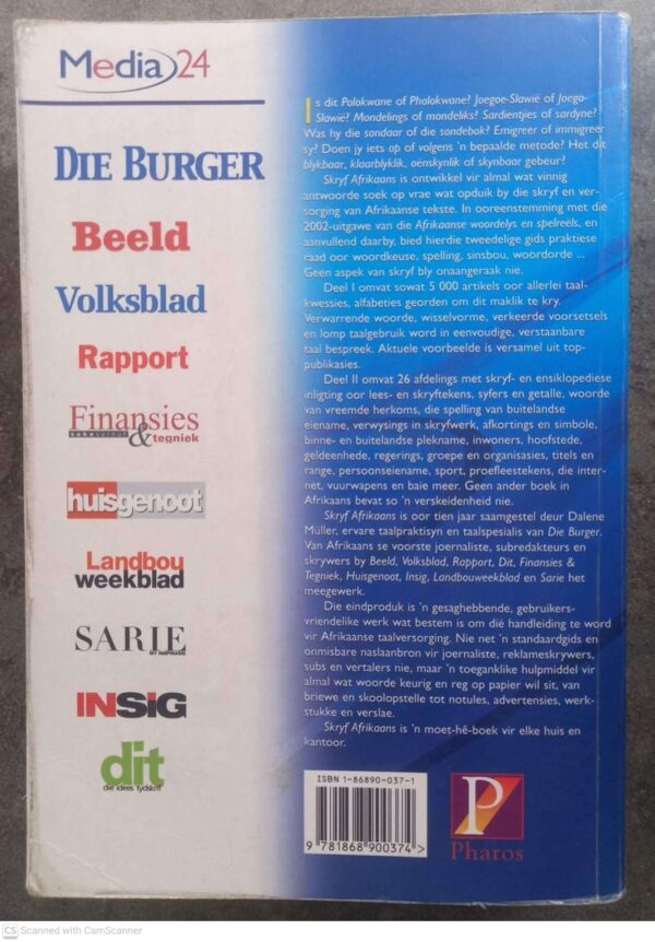 Skryf Afrikaans van A-Z2 Skryf Afrikaans Van A-Z — Dalene Muller secondhand book