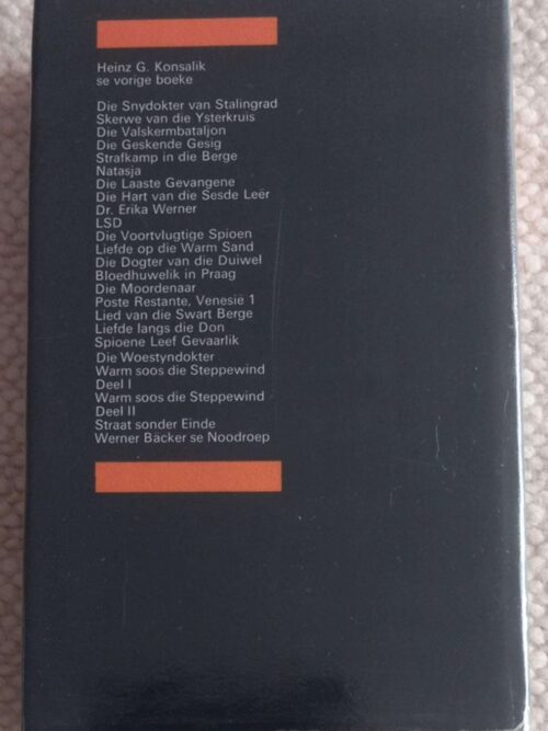 Die Somer Met Danica — Konsalik secondhand book