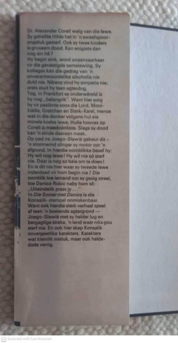 Somer met Danica3 Die Somer Met Danica — Konsalik secondhand book