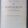 Napoleon: The Song Of Departure — Max Gallo secondhand book