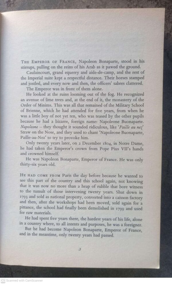 Napoleon: The Song Of Departure — Max Gallo secondhand book