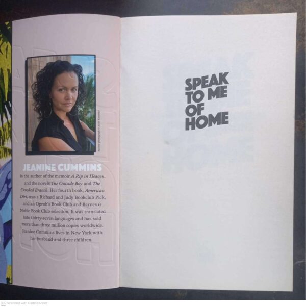 Speak To Me Of Home — Jeanine Cummins secondhand book