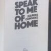 Speak To Me Of Home — Jeanine Cummins secondhand book