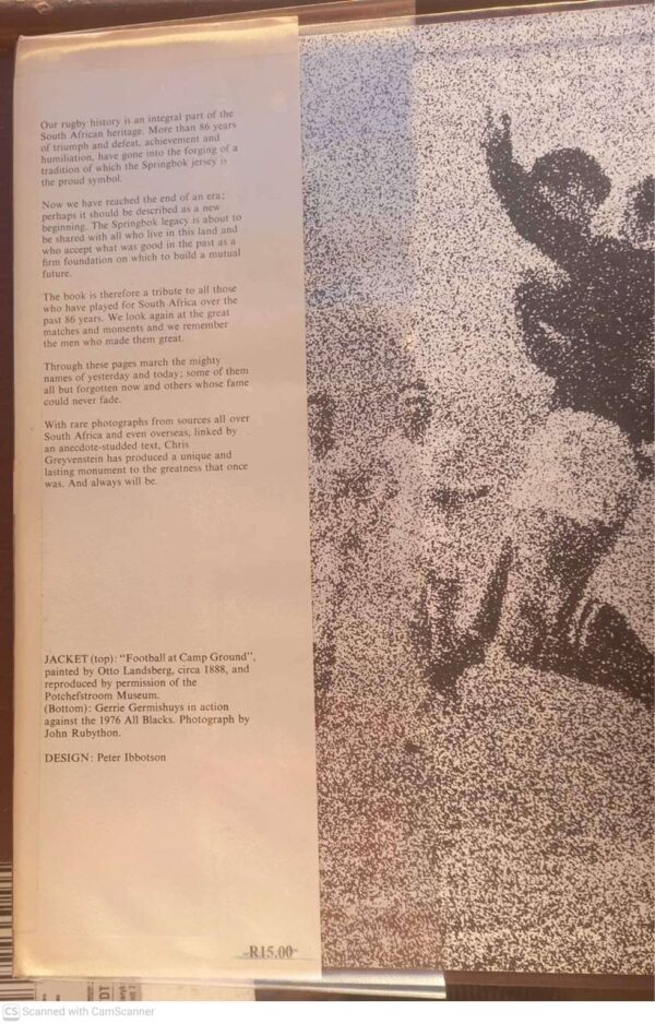 Springbok Saga3 Springbok Saga: A Pictorial History From 1891 — Chris Greyvenstein secondhand book