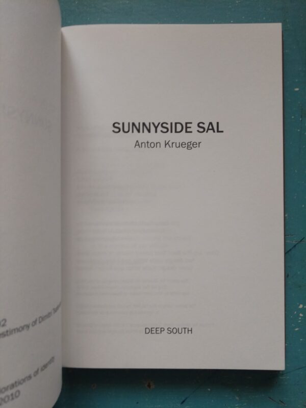 Sunnyside Sal – Anton Krueger secondhand book