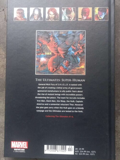 The Ultimates: Super-Human (Marvel Ultimate Graphic Novels Collection, Vol. 68) secondhand book