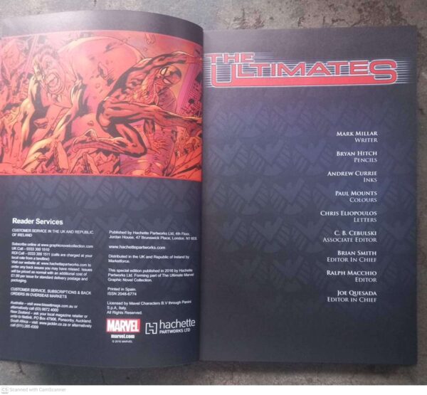 The Ultimates: Super-Human (Marvel Ultimate Graphic Novels Collection, Vol. 68) secondhand book