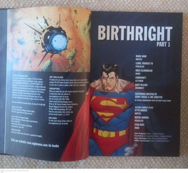 Superman, Birthright, Part 1 & 2 (DC Comics Graphic Novel Collection, Vol. 40 & 41) secondhand book