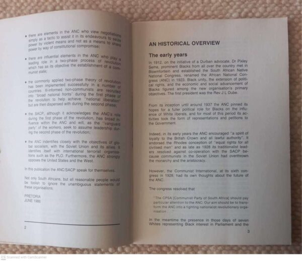 Talking With The ANC secondhand book