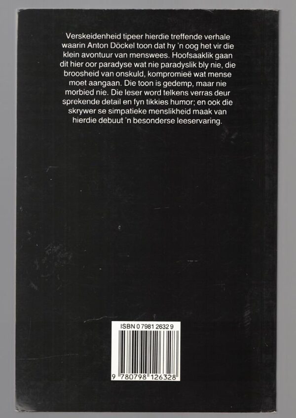 Terug Na Klein Paradys — Anton Döckel secondhand book