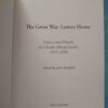 The Great War: Letters Home – John Stanford secondhand book