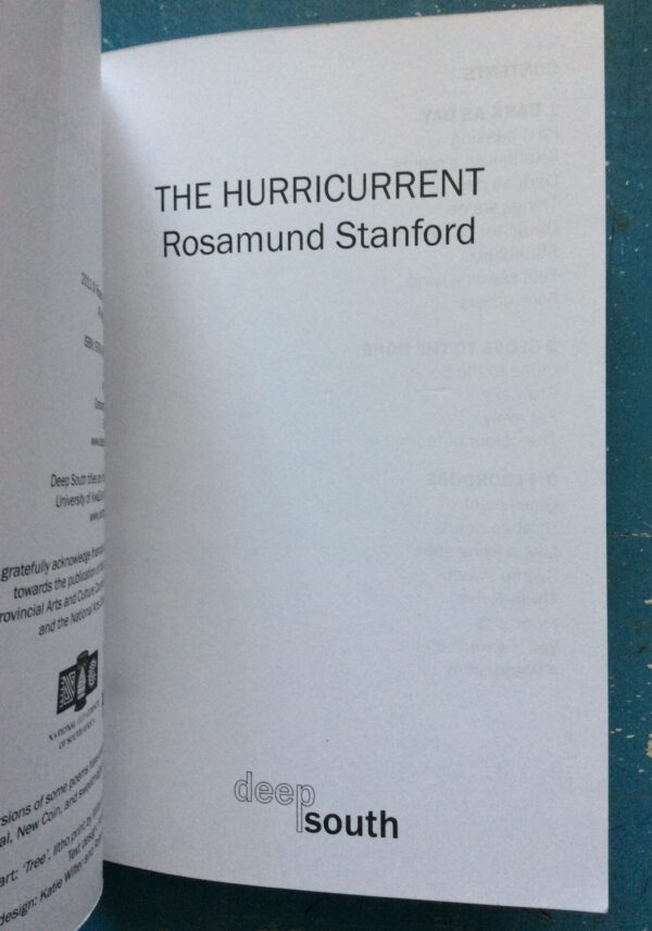 The Hurricurrent – Rosamund Stanford secondhand book