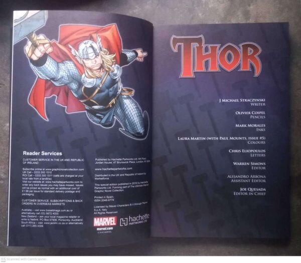 Thor: Reborn (Marvel Ultimate Graphic Novels Collection, Vol. 92) secondhand book