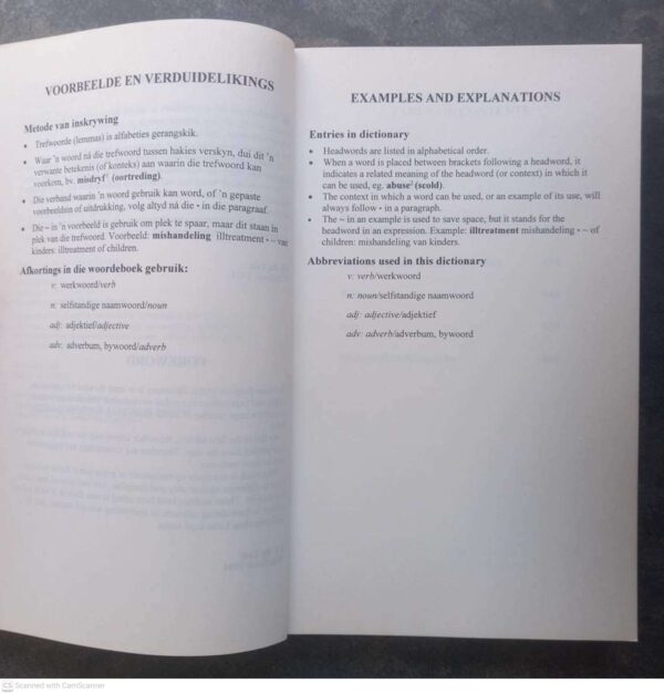 Tweetalige Polisiewoordeboek5 Tweetalige Polisiewoordeboek / Bilingual Police Dictionary – JL Van Schaik secondhand book