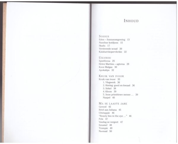 Uitroep — Trienke Laurie **GETEKEN** secondhand book