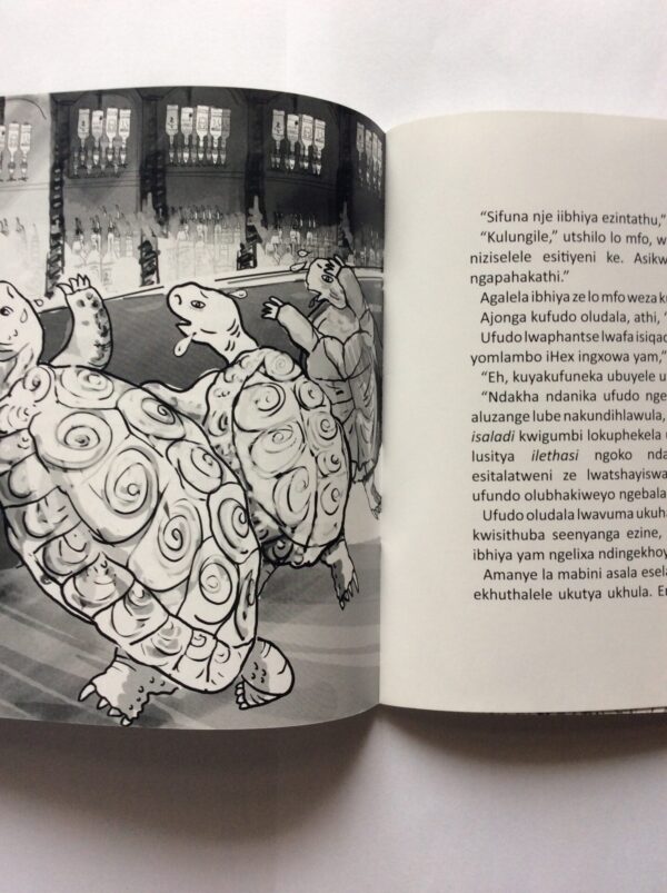 Ukufika Inside Page Ukufika Kwamadada Amathathu eCandlewood – nguJohn Stanford secondhand book