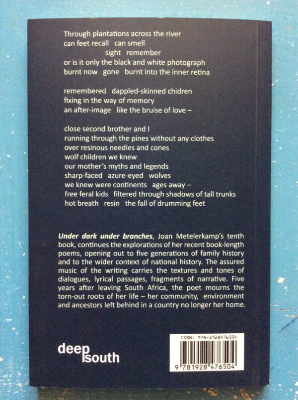 Under Dark Under Branches – Joan Metelerkamp secondhand book