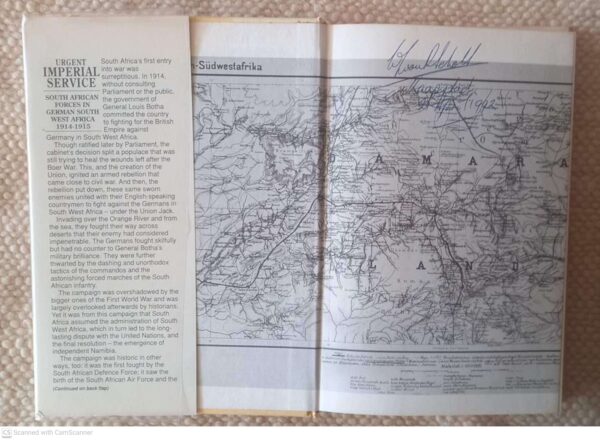 Urgent Imperial Service: South African Forces In German South West Africa — Gerald L’Ange secondhand book
