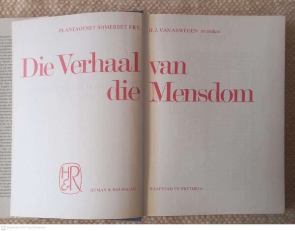 Die Verhaal Van Die Mensdom — P.S. Fry Et Al. secondhand book