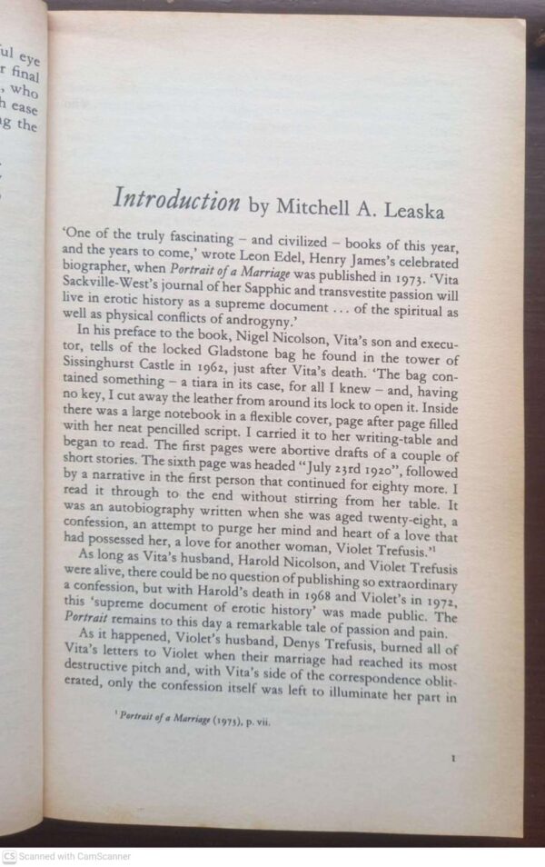 Violet to Vita5 Violet To Vita – Mitchell A. Leaska, John Phillips secondhand book