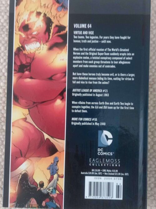 JLA / JSA: Virtue And Vice (DC Comics Graphic Novel Collection, Vol. 64) secondhand book