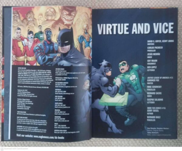Virtue and Vice4 JLA / JSA: Virtue And Vice (DC Comics Graphic Novel Collection, Vol. 64) secondhand book