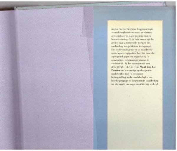 Volledige Boek Oor Sagte Meubilering4 Die Volledige Boek Oor Sagte Meubilering — Karen Coetzee, René Bergh secondhand book