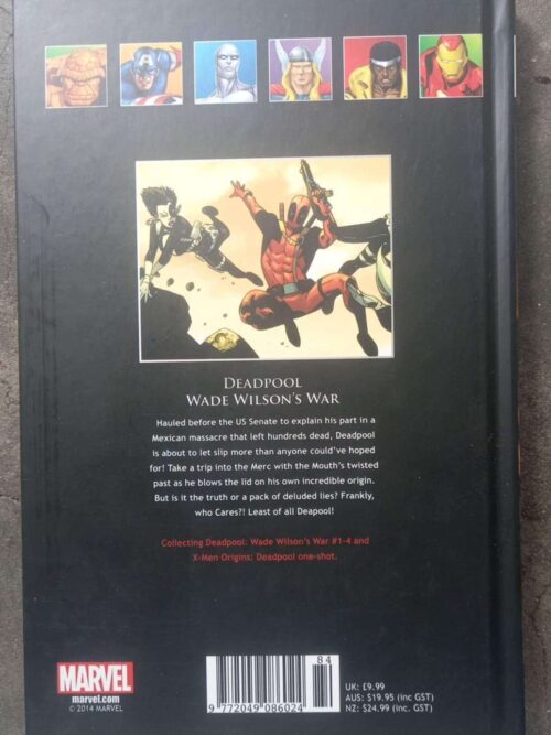 Deadpool: Wade Wilson’s War (Marvel Ultimate Graphic Novels Collection, Vol. 63) secondhand book