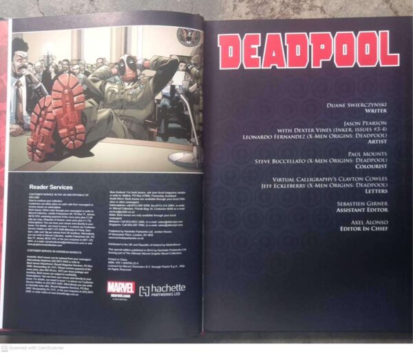 Deadpool: Wade Wilson’s War (Marvel Ultimate Graphic Novels Collection, Vol. 63) secondhand book