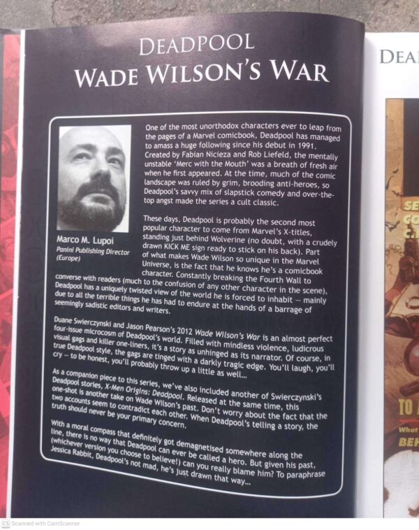 Deadpool: Wade Wilson’s War (Marvel Ultimate Graphic Novels Collection, Vol. 63) secondhand book