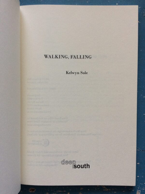 Walking, Falling – Kelwyn Sole secondhand book